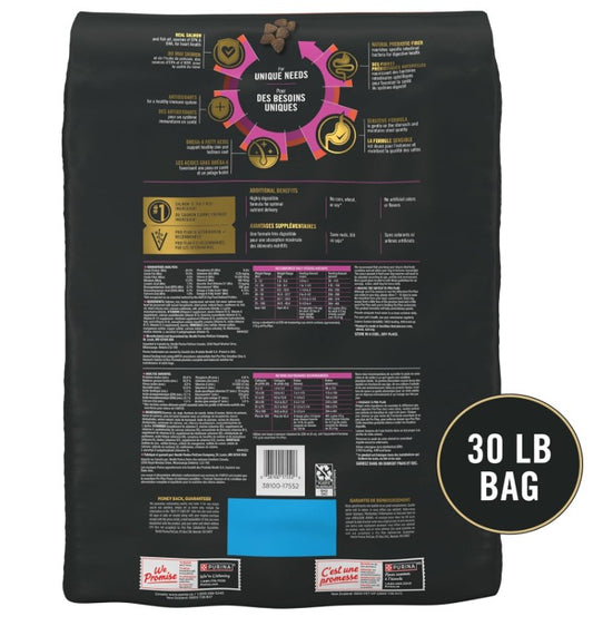 🐾Purina Pro Plan Sensitive Skin and Stomach Dog Food Dry, Adult Salmon & Rice Formula, Digestive Health - 30 lb. Bag🐾