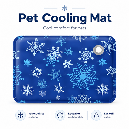 🐾Waoo Waoo ChillPad – Water-Injection Cooling Mat for Dogs & Cats🐾