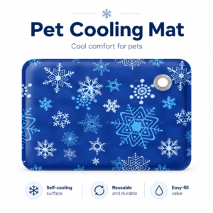 🐾Waoo Waoo ChillPad – Water-Injection Cooling Mat for Dogs & Cats🐾
